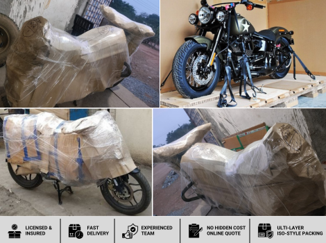 Bike Transportation Services by Packers and Movers Visakhapatnam